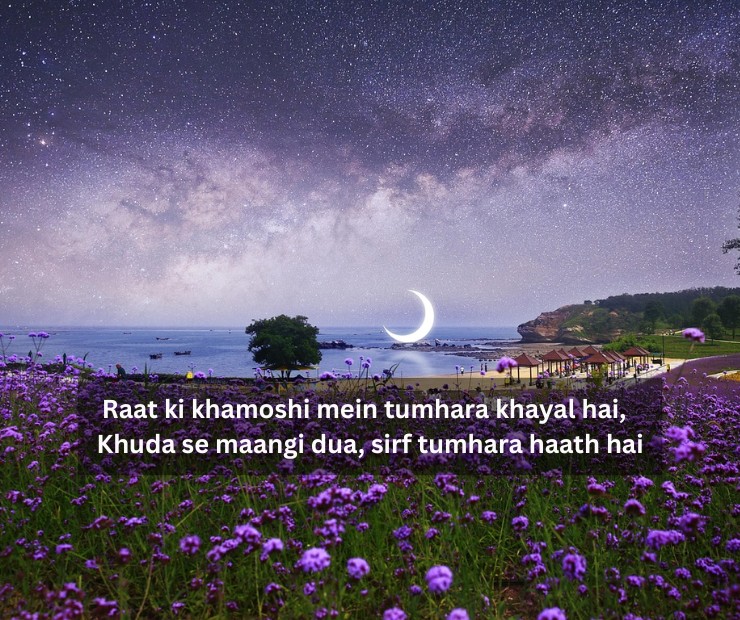 Sweet Good Night Shayari For Boyfriend