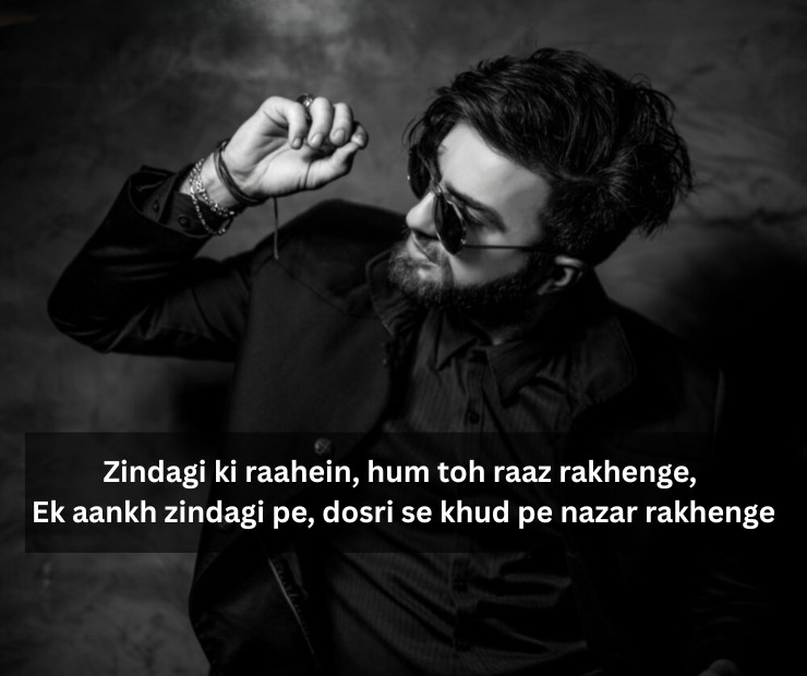 attitude shayari in english hindi
