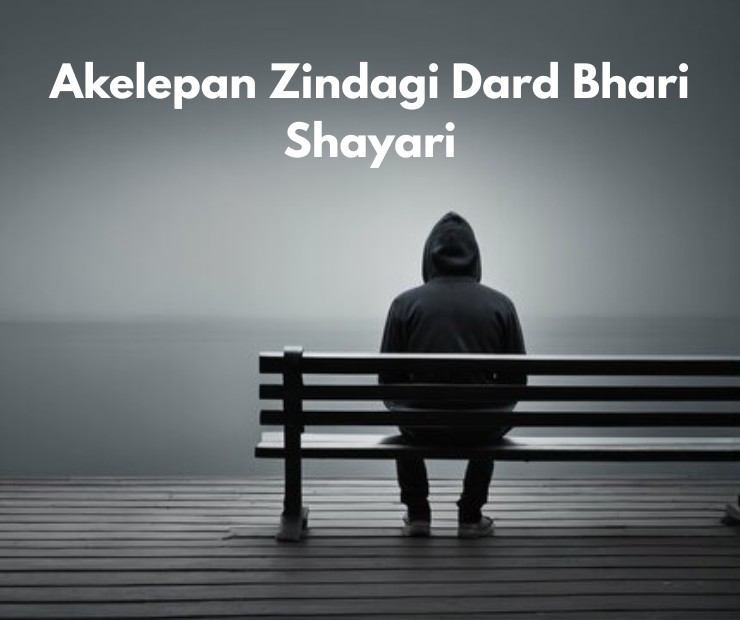 feeling akelepan zindagi dard bhari shayari