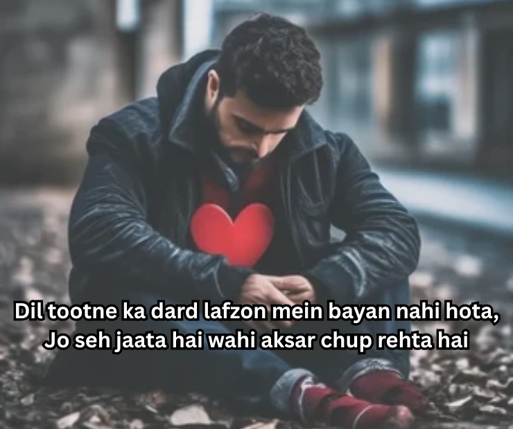 Broken Shayari in Roman English
