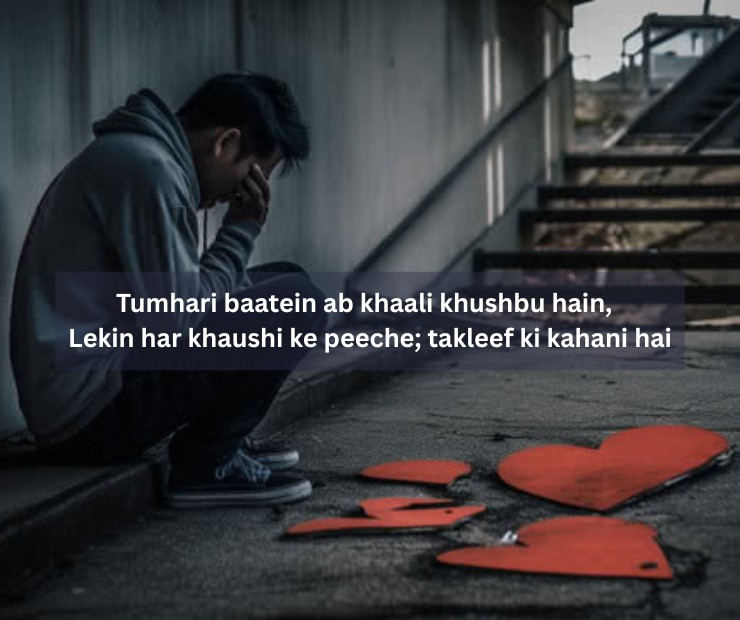 Painful Takleef Dard Broken Heart Shayari
