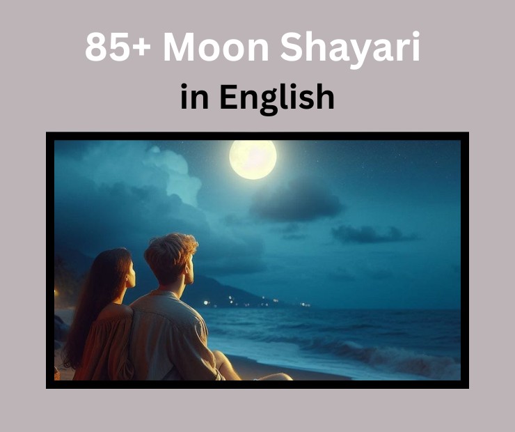 Moon Shayari In English