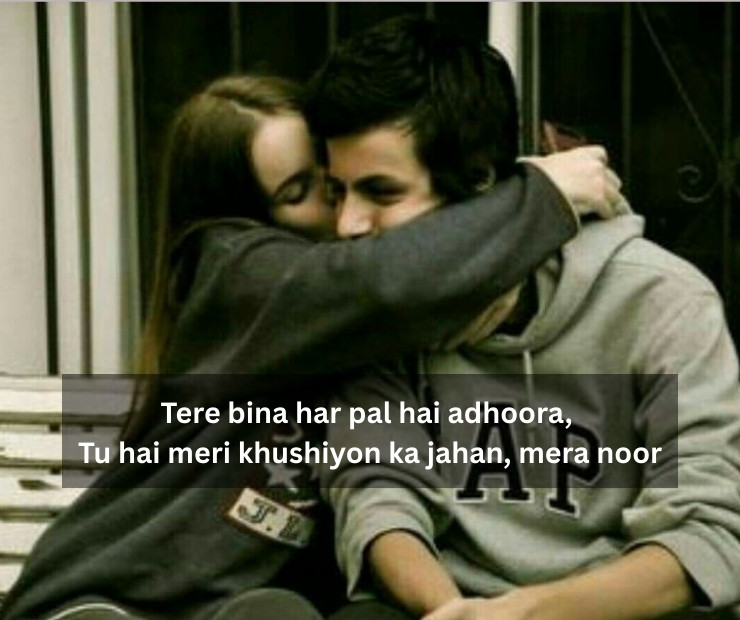 heart touching love shayari in english 2 line