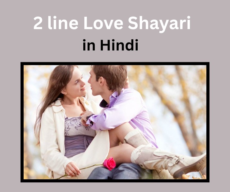 2 line Love Shayari in Hindi